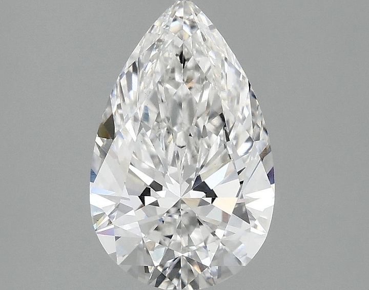 2.01 Carat Pear Shaped Ideal Cut VS1 IGI Certified Lab Grown Diamond