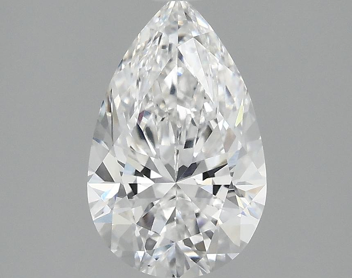 1.6 Carat Pear Shaped Ideal Cut VS1 IGI Certified Lab Grown Diamond