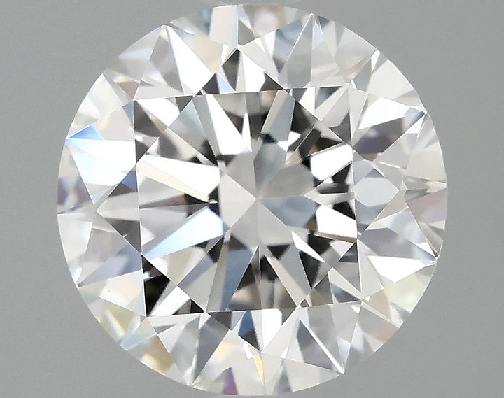 2.01 Carat Round Shaped Ideal Cut VVS2 IGI Certified Lab Grown Diamond