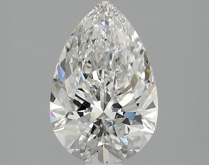 1.47 Carat Pear Shaped Excellent Cut VS1 IGI Certified Lab Grown Diamond