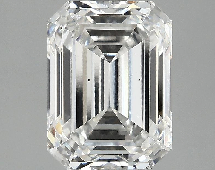 2.86 Carat Emerald Shaped Excellent Cut VS2 IGI Certified Lab Grown Diamond