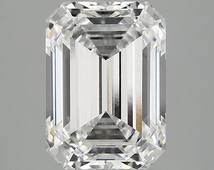 3.05 Carat Emerald Shaped Ideal Cut VS1 IGI Certified Lab Grown Diamond