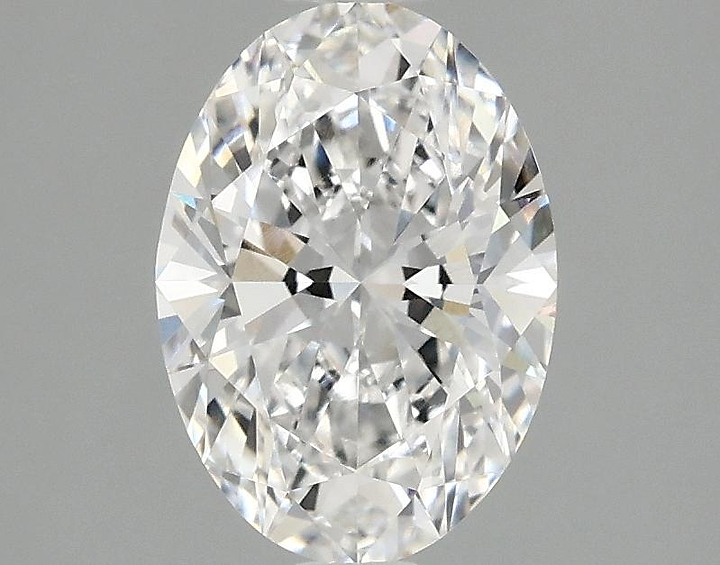 1.53 Carat Oval Shaped Ideal Cut VVS2 IGI Certified Lab Grown Diamond