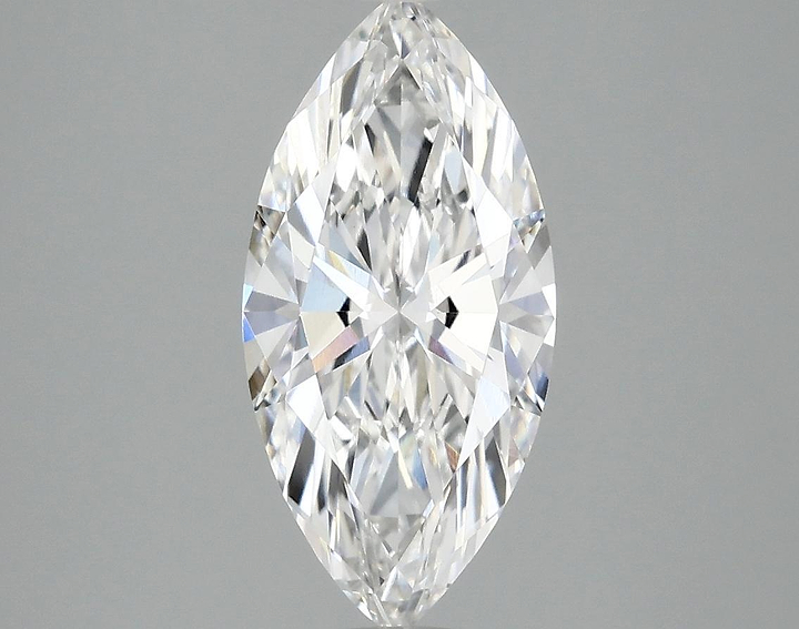 1.98 Carat Marquise Shaped Excellent Cut VVS2 IGI Certified Lab Grown Diamond