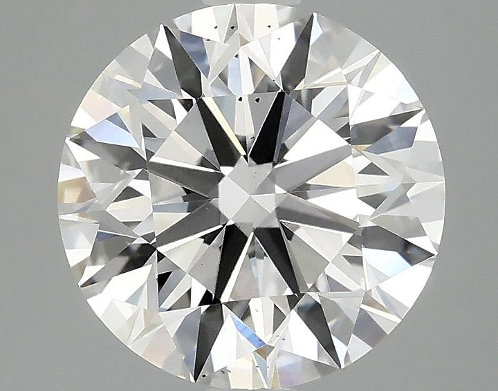 3.07 Carat Round Shaped Excellent Cut VS2 IGI Certified Lab Grown Diamond