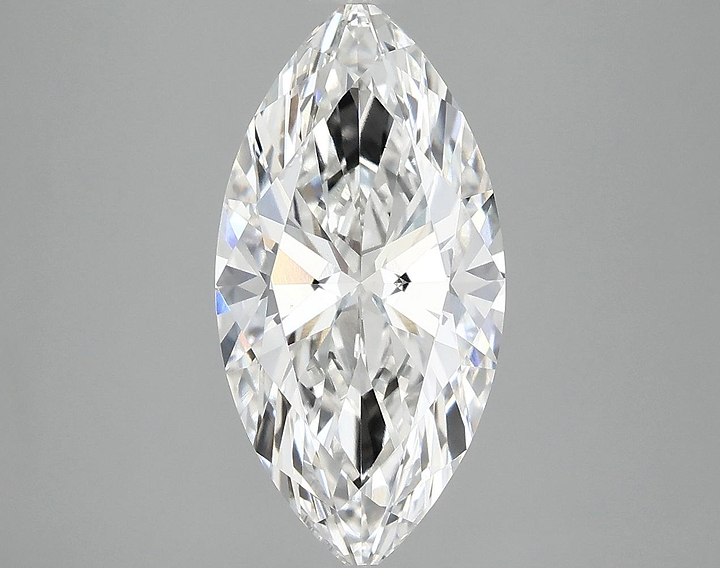 3.08 Carat Marquise Shaped Ideal Cut VVS2 IGI Certified Lab Grown Diamond