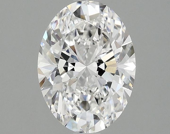 1.5 Carat Oval Shaped Excellent Cut VVS2 IGI Certified Lab Grown Diamond