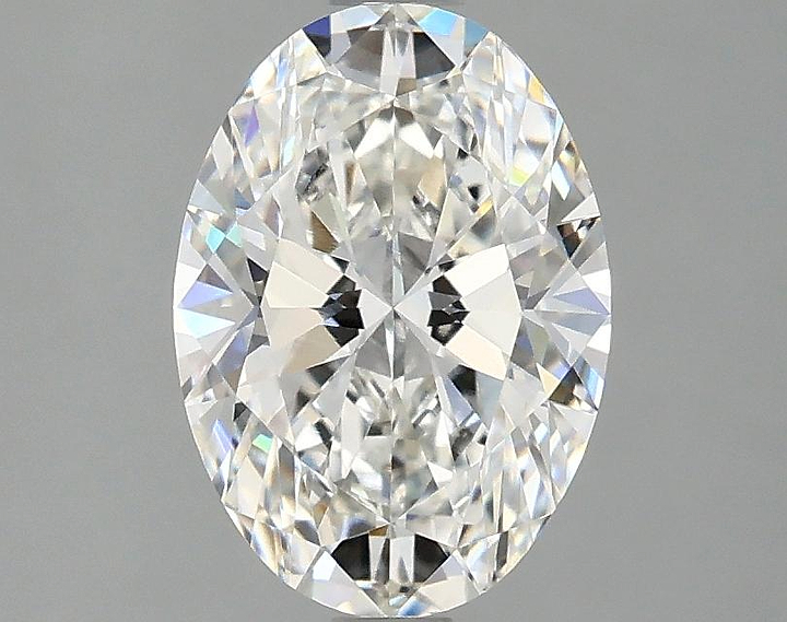 1.58 Carat Oval Shaped Ideal Cut VVS2 IGI Certified Lab Grown Diamond