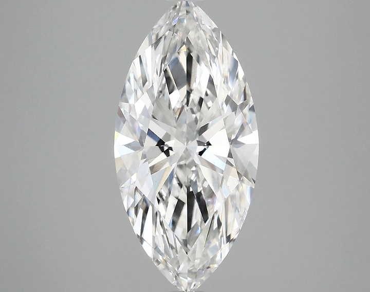 3.04 Carat Marquise Shaped Excellent Cut VS1 IGI Certified Lab Grown Diamond