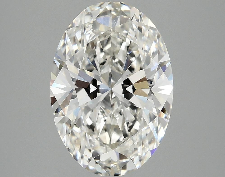3.05 Carat Oval Shaped Ideal Cut VVS2 IGI Certified Lab Grown Diamond