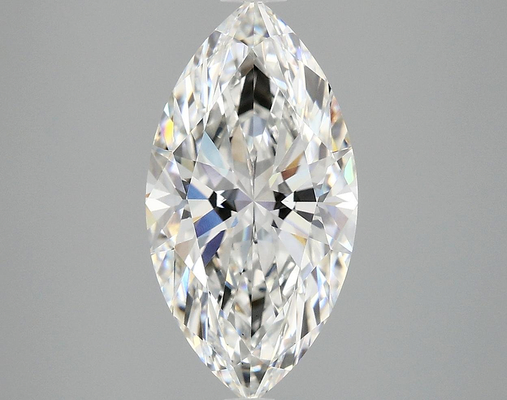 3.09 Carat Marquise Shaped Ideal Cut VS1 IGI Certified Lab Grown Diamond
