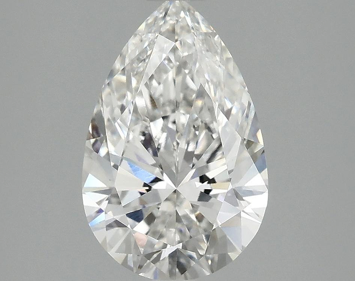 2.03 Carat Pear Shaped Excellent Cut VVS2 IGI Certified Lab Grown Diamond
