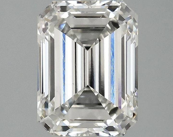 2.52 Carat Emerald Shaped Excellent Cut VS2 IGI Certified Lab Grown Diamond