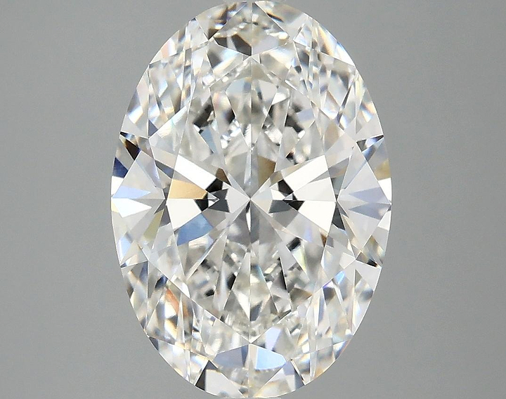 3.84 Carat Oval Shaped Ideal Cut VVS2 IGI Certified Lab Grown Diamond