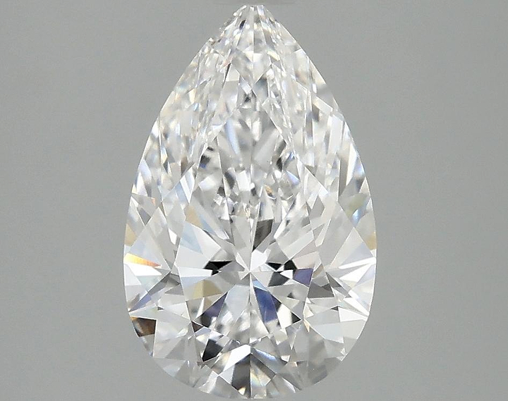 2.09 Carat Pear Shaped Ideal Cut VVS2 IGI Certified Lab Grown Diamond
