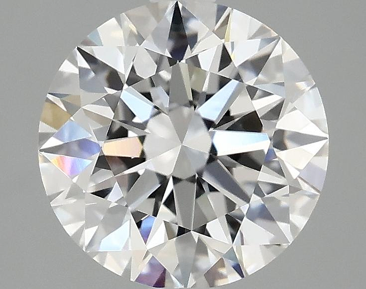 2.58 Carat Round Shaped Excellent Cut VVS2 IGI Certified Lab Grown Diamond