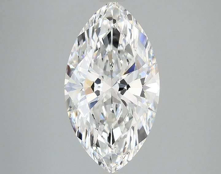 3.03 Carat Marquise Shaped Excellent Cut VVS2 IGI Certified Lab Grown Diamond