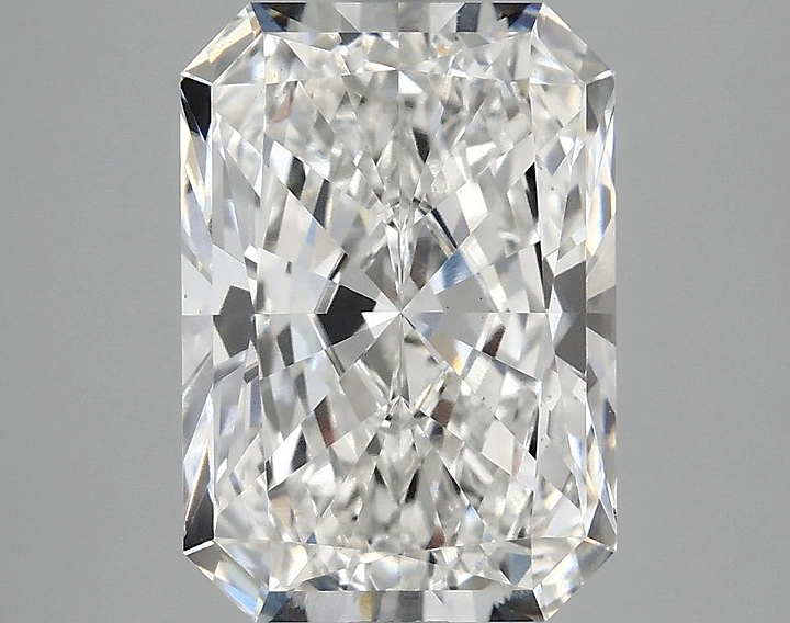 3.82 Carat Radiant Shaped Ideal Cut VS1 IGI Certified Lab Grown Diamond