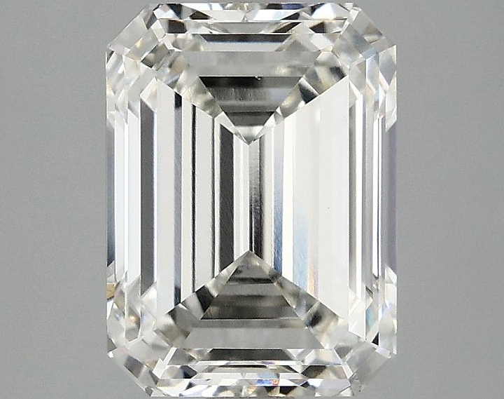 3.02 Carat Emerald Shaped Excellent Cut VS1 IGI Certified Lab Grown Diamond