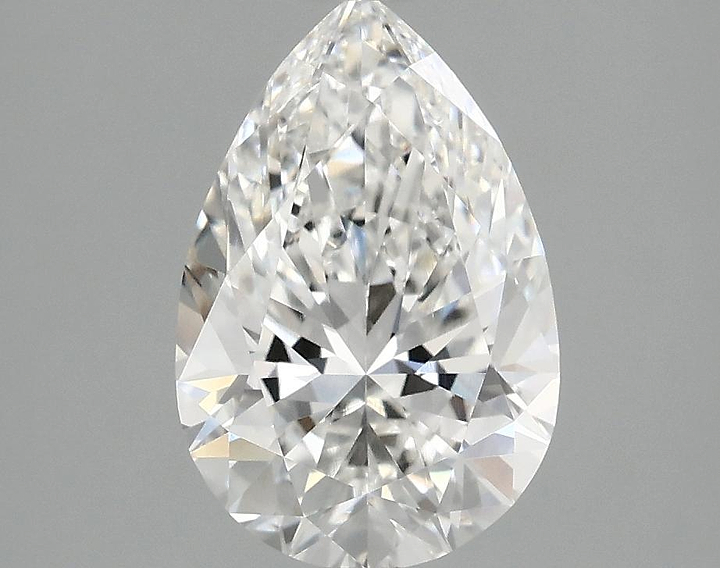 2.08 Carat Pear Shaped Excellent Cut VVS1 IGI Certified Lab Grown Diamond