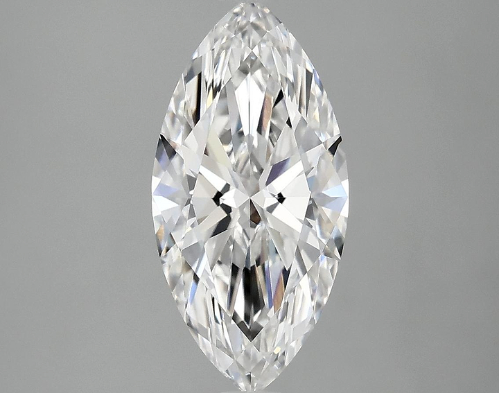 1.91 Carat Marquise Shaped Ideal Cut VVS2 IGI Certified Lab Grown Diamond