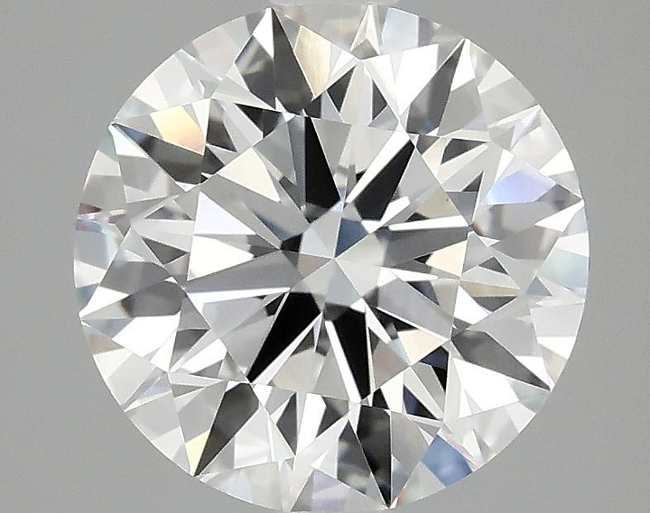 3.07 Carat Round Shaped Ideal Cut VVS2 IGI Certified Lab Grown Diamond