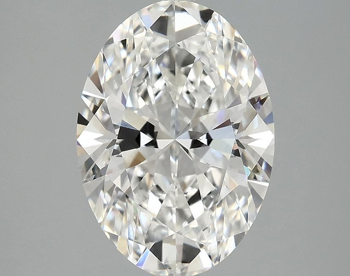 3.09 Carat Oval Shaped Ideal Cut VVS2 IGI Certified Lab Grown Diamond