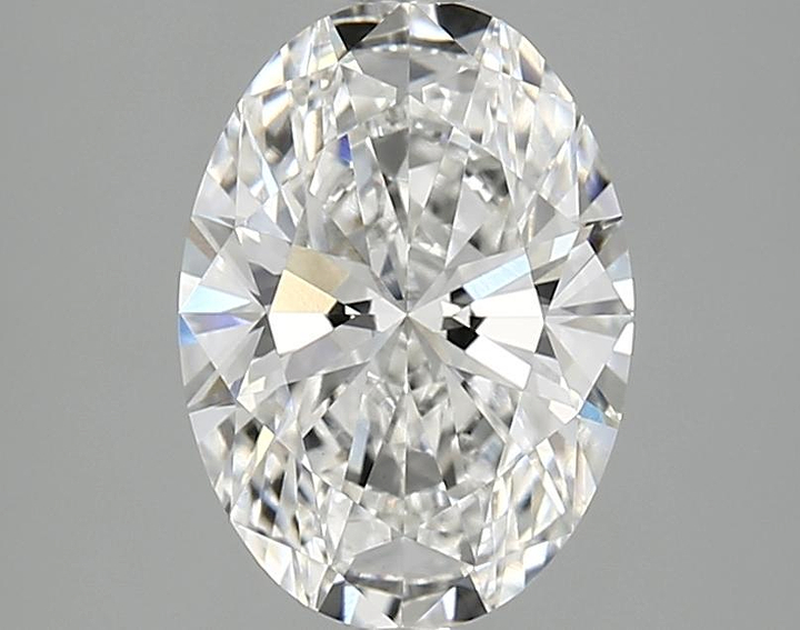 2.02 Carat Oval Shaped Ideal Cut VVS2 IGI Certified Lab Grown Diamond