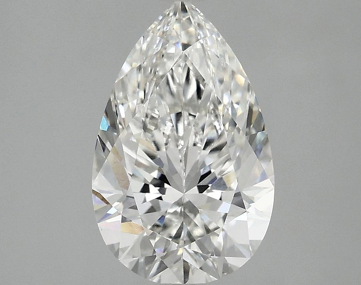 1.94 Carat Pear Shaped Ideal Cut VVS2 IGI Certified Lab Grown Diamond