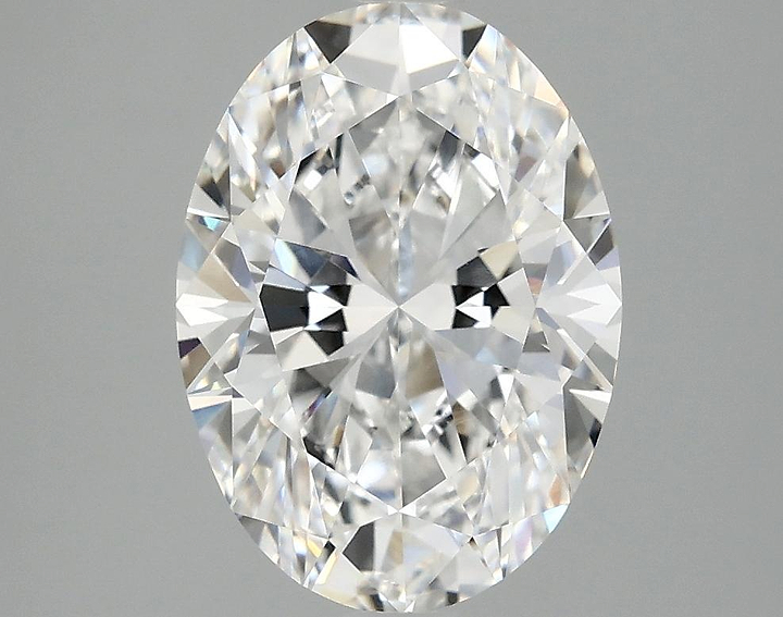 3.08 Carat Oval Shaped Ideal Cut VVS2 IGI Certified Lab Grown Diamond
