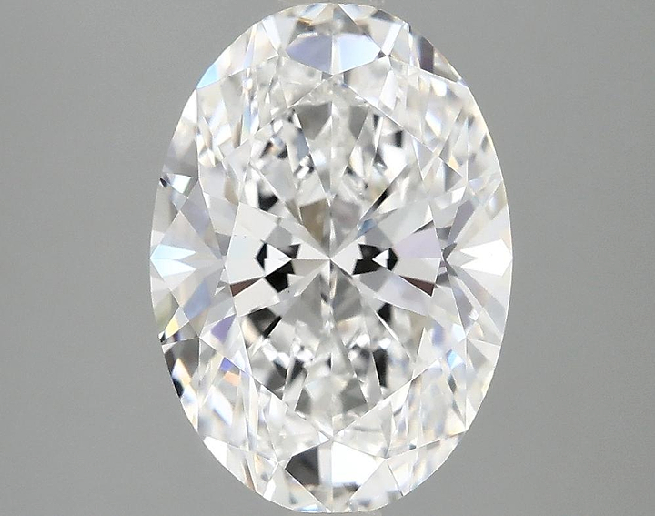 3.08 Carat Oval Shaped Ideal Cut VVS2 IGI Certified Lab Grown Diamond