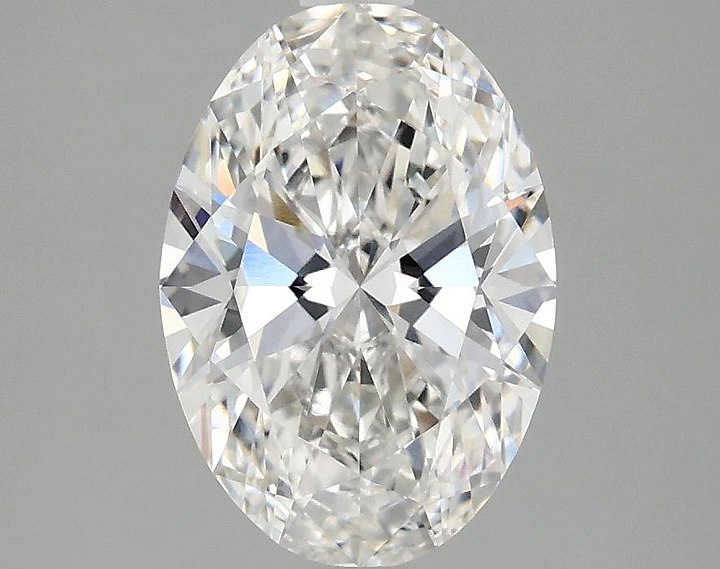 2.01 Carat Oval Shaped Ideal Cut VVS2 IGI Certified Lab Grown Diamond