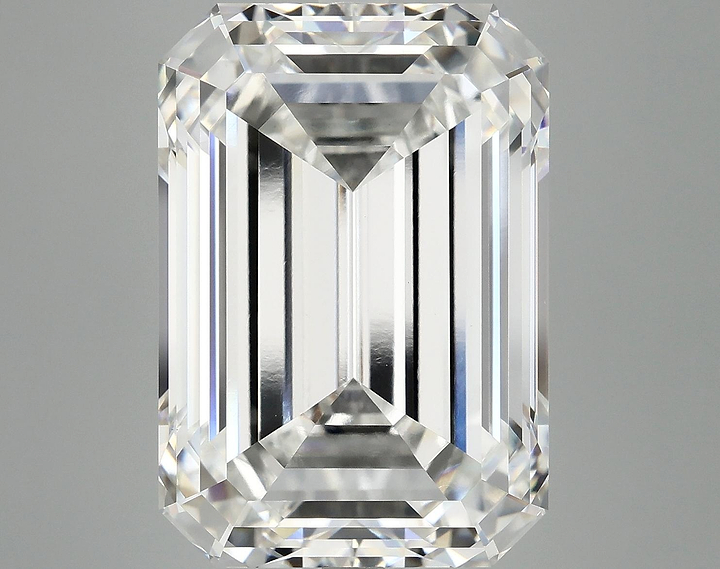 15.69 Carat Emerald Shaped Ideal Cut VVS2 IGI Certified Lab Grown Diamond