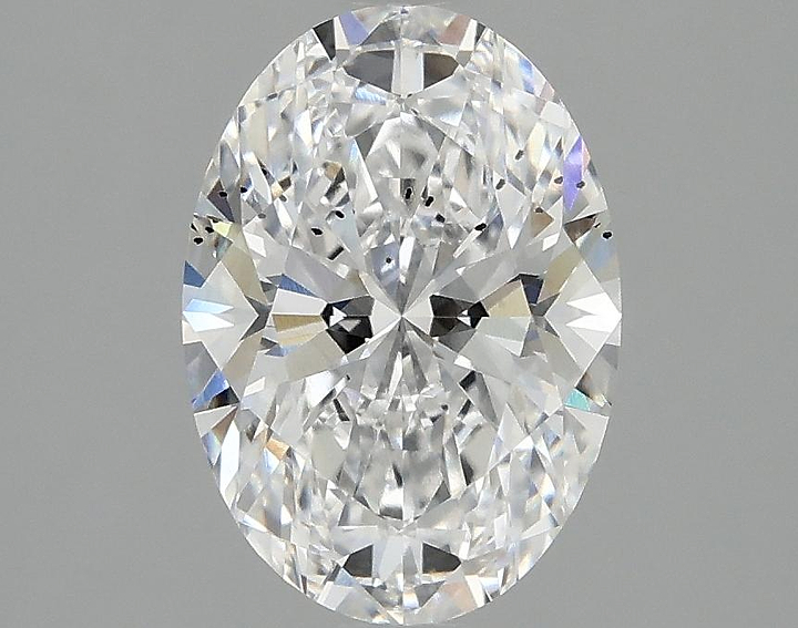 2.03 Carat Oval Shaped Ideal Cut SI1 IGI Certified Lab Grown Diamond