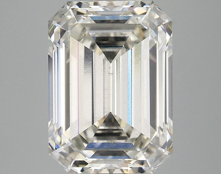5.02 Carat Emerald Shaped Excellent Cut VS2 IGI Certified Lab Grown Diamond