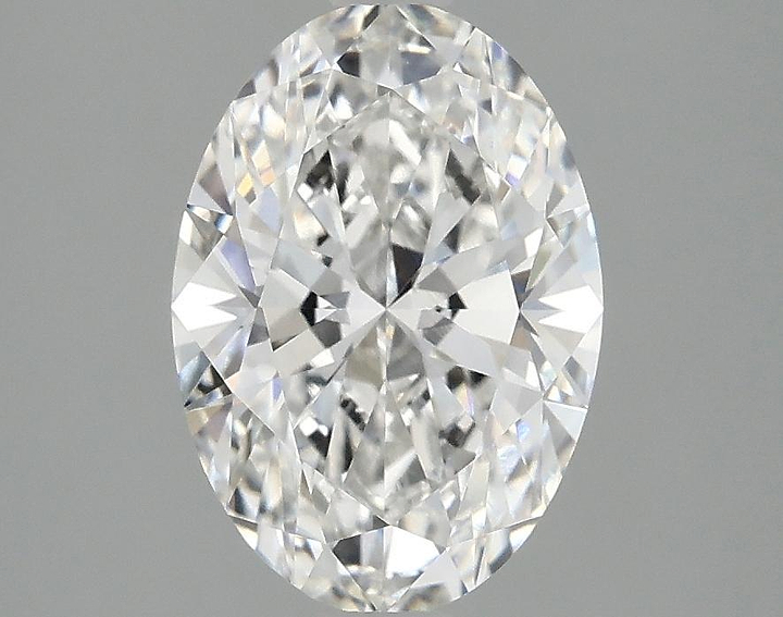 2.09 Carat Oval Shaped Ideal Cut VVS2 IGI Certified Lab Grown Diamond