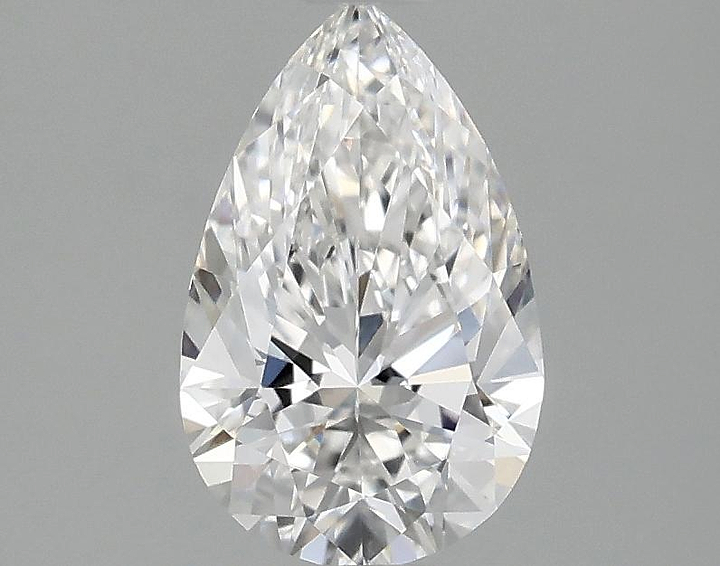 1.07 Carat Pear Shaped Ideal Cut VVS2 IGI Certified Lab Grown Diamond