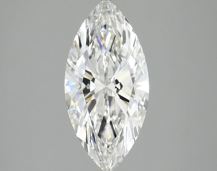 2.04 Carat Marquise Shaped Excellent Cut VVS2 IGI Certified Lab Grown Diamond