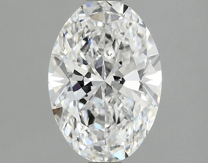 1.54 Carat Oval Shaped Ideal Cut VVS2 IGI Certified Lab Grown Diamond