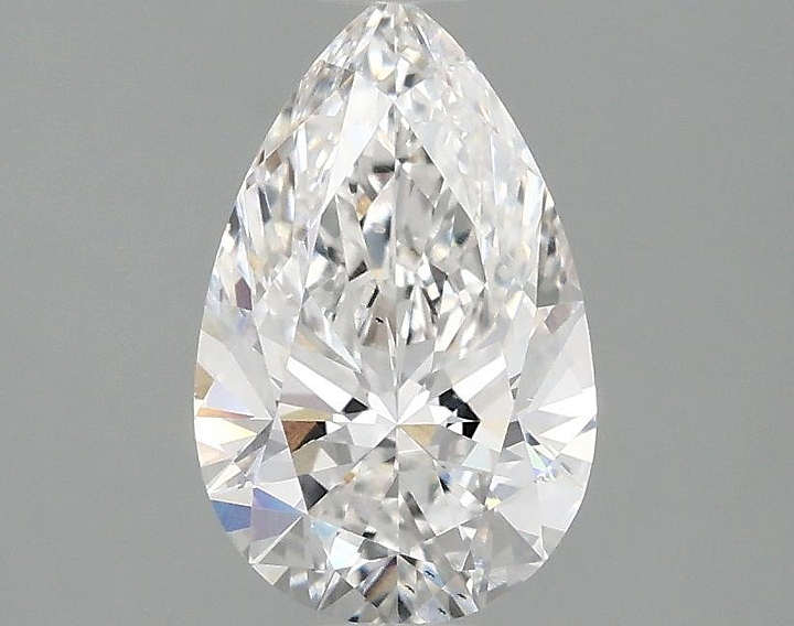 1.35 Carat Pear Shaped Ideal Cut VS2 IGI Certified Lab Grown Diamond