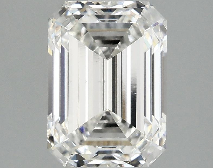 2.53 Carat Emerald Shaped Excellent Cut VS2 IGI Certified Lab Grown Diamond