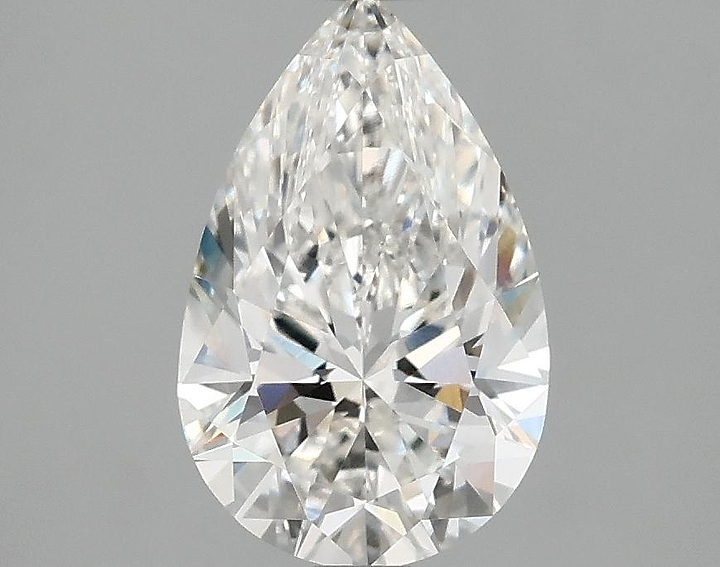 1.86 Carat Pear Shaped Ideal Cut VVS2 IGI Certified Lab Grown Diamond
