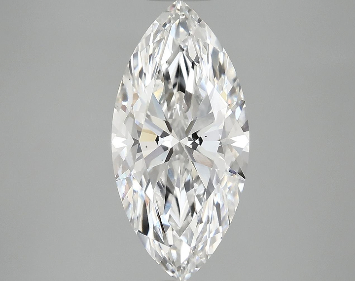 3.07 Carat Marquise Shaped Excellent Cut VS2 IGI Certified Lab Grown Diamond