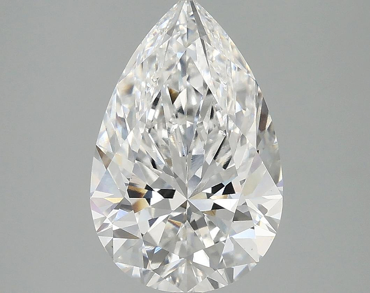 3.08 Carat Pear Shaped Ideal Cut VS1 IGI Certified Lab Grown Diamond