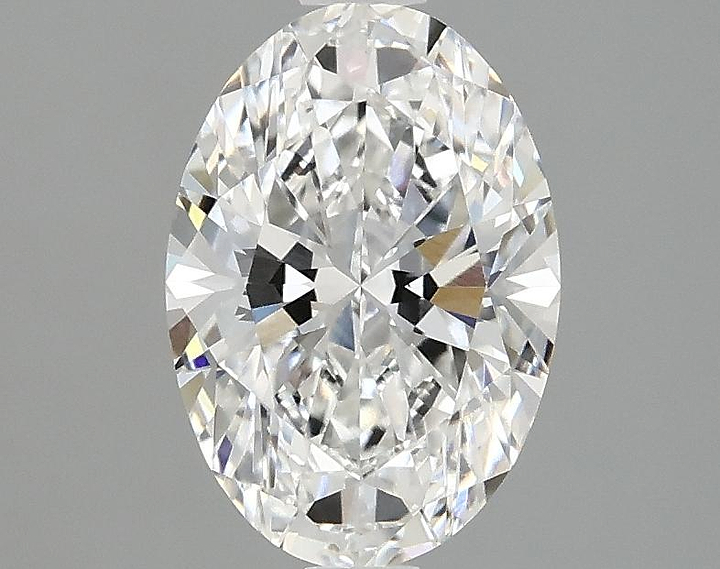 1.53 Carat Oval Shaped Ideal Cut VVS2 IGI Certified Lab Grown Diamond