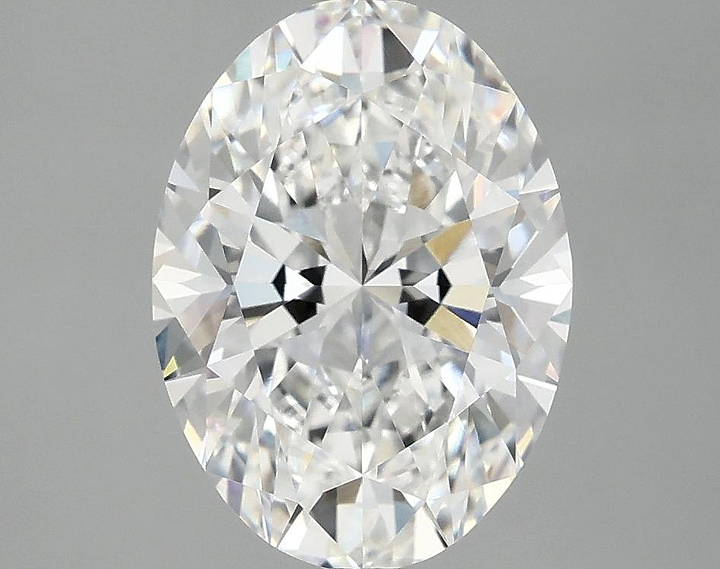 3.04 Carat Oval Shaped Excellent Cut VVS2 IGI Certified Lab Grown Diamond
