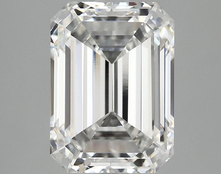 3.27 Carat Emerald Shaped Excellent Cut VS1 IGI Certified Lab Grown Diamond