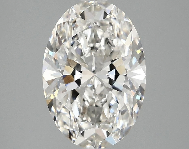 2.5 Carat Oval Shaped Ideal Cut VVS2 IGI Certified Lab Grown Diamond