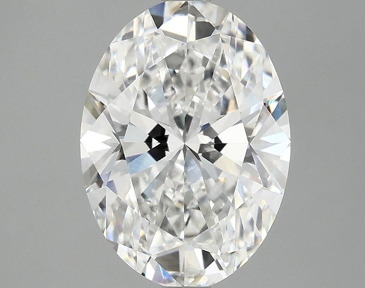 3.08 Carat Oval Shaped Ideal Cut VVS2 IGI Certified Lab Grown Diamond