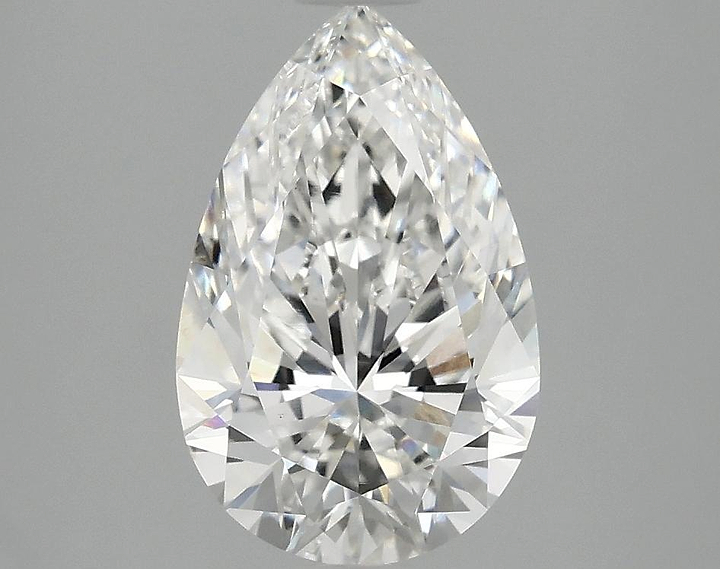 2.1 Carat Pear Shaped Ideal Cut VS1 IGI Certified Lab Grown Diamond